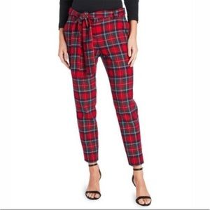 Christmas plaid pants